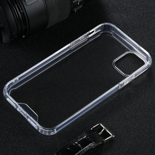 For iPhone 11 Four-corner Shockproof Transparent TPU + PC Protective Case by buy2fix