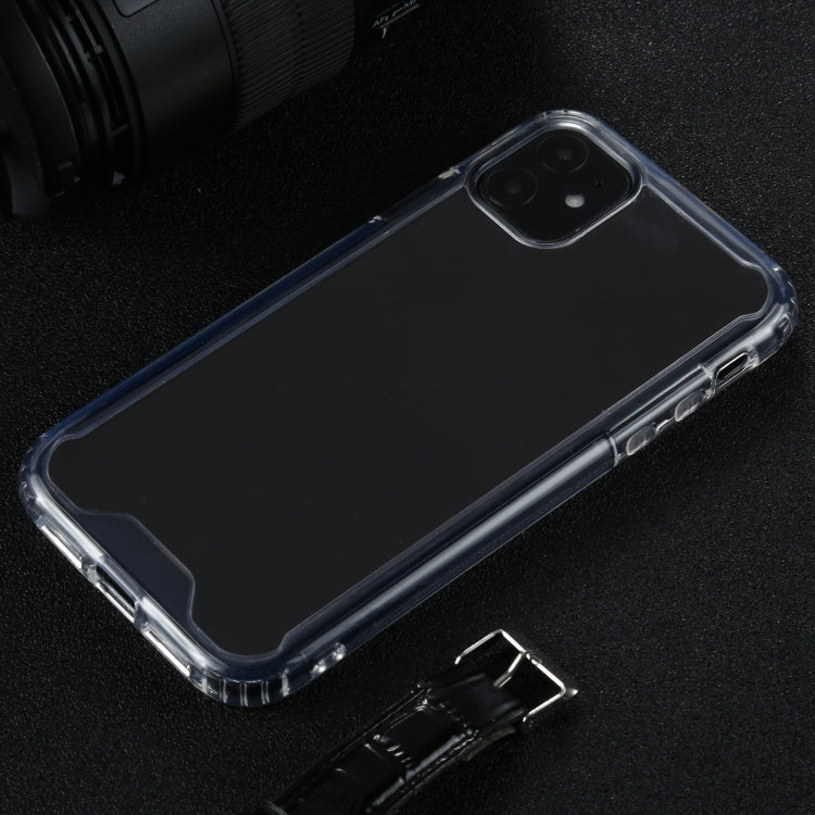 For iPhone 11 Four-corner Shockproof Transparent TPU + PC Protective Case - iPhone 11 Cases by buy2fix | Online Shopping UK | buy2fix