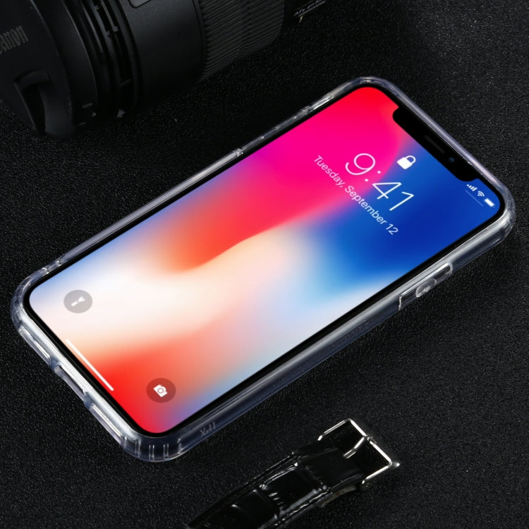 For iPhone X / XS Four-corner Shockproof Transparent TPU + PC Protective Case - More iPhone Cases by buy2fix | Online Shopping UK | buy2fix