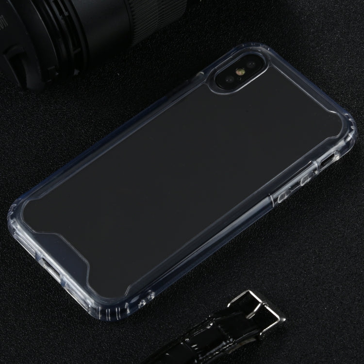 For iPhone X / XS Four-corner Shockproof Transparent TPU + PC Protective Case - More iPhone Cases by buy2fix | Online Shopping UK | buy2fix
