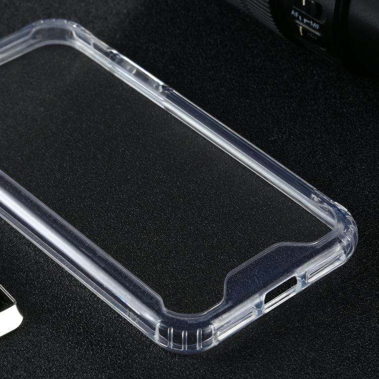 For iPhone X / XS Four-corner Shockproof Transparent TPU + PC Protective Case - More iPhone Cases by buy2fix | Online Shopping UK | buy2fix