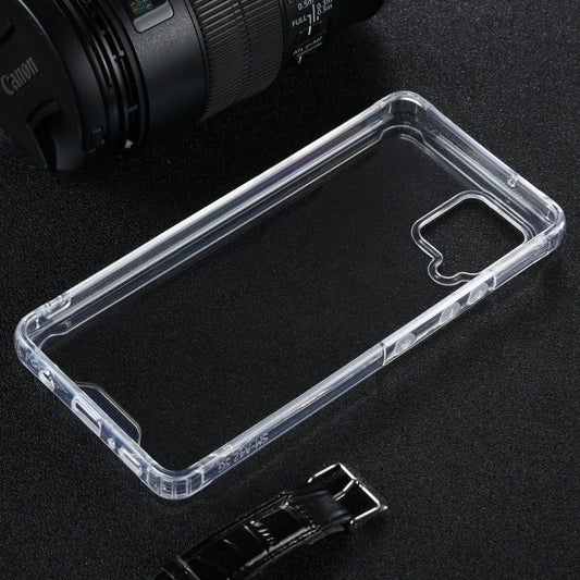 For Samsung Galaxy A42 5G Four-corner Shockproof Transparent TPU + PC Protective Case by buy2fix