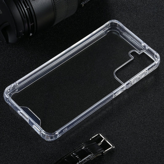 For Samsung Galaxy S21 5G Four-corner Shockproof Transparent TPU + PC Protective Case by buy2fix
