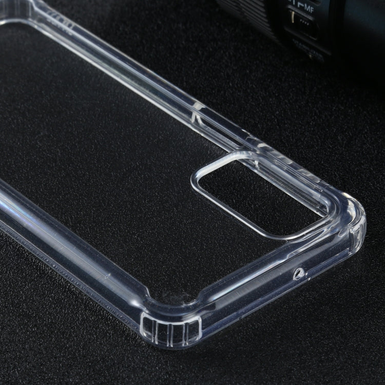 For Samsung Galaxy A32 5G Four-corner Shockproof Transparent TPU + PC Protective Case by buy2fix