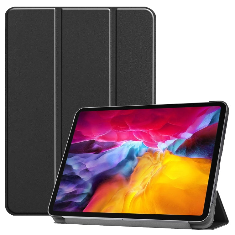 For iPad Pro 11 2022 / 2021 / 2018 Custer Texture Leather Smart Tablet Case(Black) - iPad Pro 11 (2022/2021) Cases by buy2fix | Online Shopping UK | buy2fix