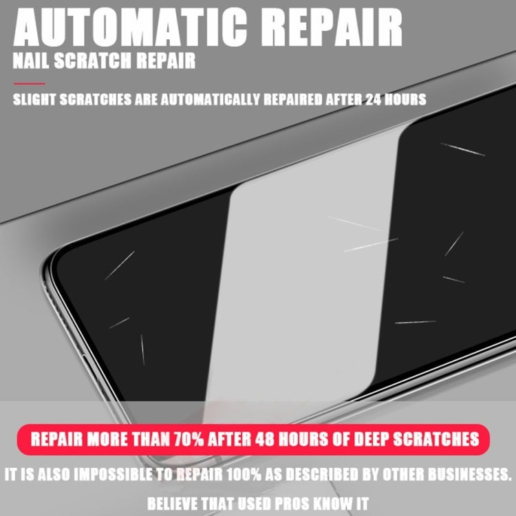 For iPhone 12 0.1mm 2.5D Full Cover Anti-spy Screen Protector Explosion-proof Hydrogel Film - iPhone 12 / 12 Pro Tempered Glass by buy2fix | Online Shopping UK | buy2fix
