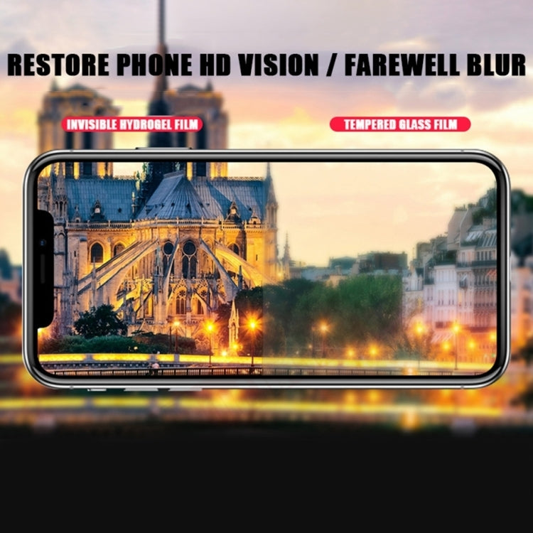 For iPhone 12 Pro 25pcs 0.1mm 2.5D Full Cover Anti-spy Screen Protector Explosion-proof Hydrogel Film - iPhone 12 / 12 Pro Tempered Glass by buy2fix | Online Shopping UK | buy2fix