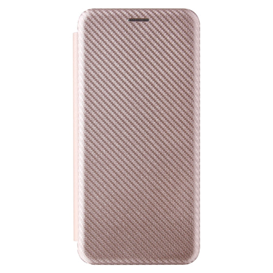 For Motorola Moto E7 Power Carbon Fiber Texture Horizontal Flip TPU + PC + PU Leather Case with Card Slot(Pink) by buy2fix