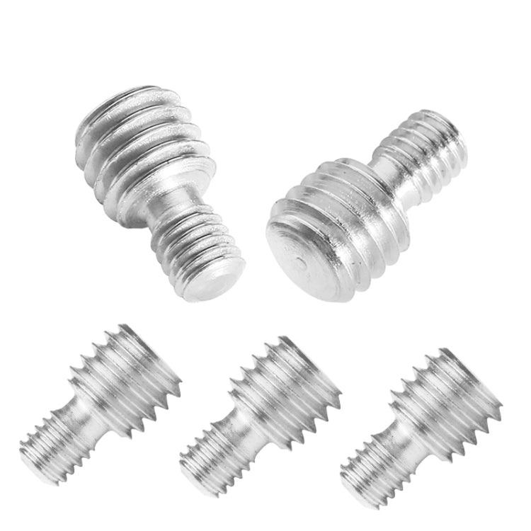 BEXIN LS037 2 PCS M6 to 3/8 inch Conversion Screws Adapter Camera Screws by BEXIN