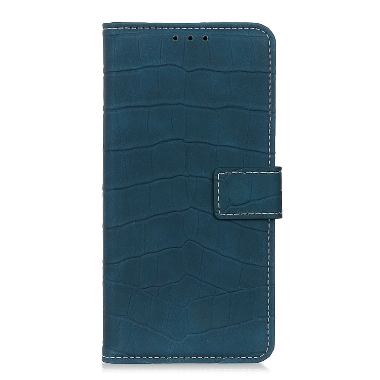 For OPPO A9 (2020) Crocodile Texture Horizontal Flip Leather Case with Holder & Wallet & Card Slots & Photo Frame(Dark Green) - OPPO Cases by buy2fix | Online Shopping UK | buy2fix