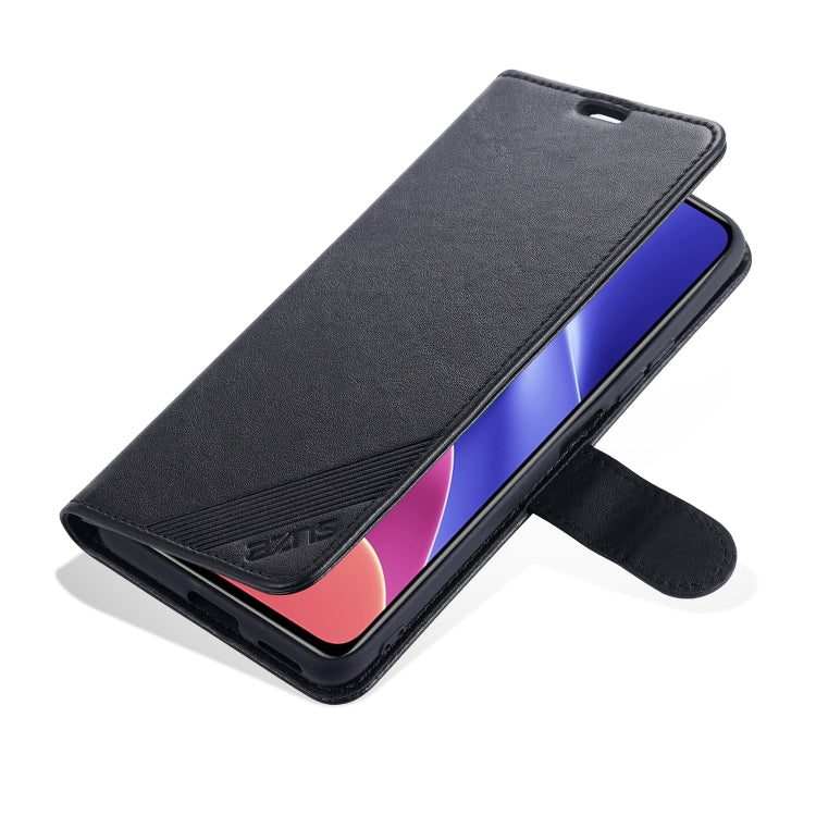 For Xiaomi Poco F3 AZNS Sheepskin Texture Horizontal Flip Leather Case with Holder & Card Slots & Wallet(Black) - Xiaomi Cases by AZNS | Online Shopping UK | buy2fix