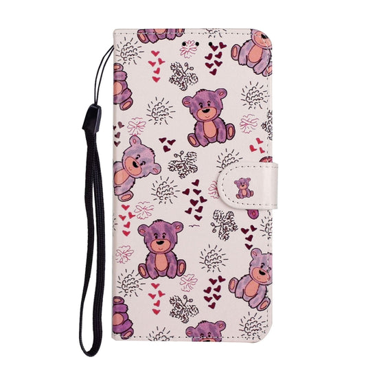 For Samsung Galaxy A52 5G / 4G Oil Embossed Coloured Drawing Pattern Horizontal Flip PU Leather Case with Holder & Card Slots & Wallet(Little Bear) by buy2fix
