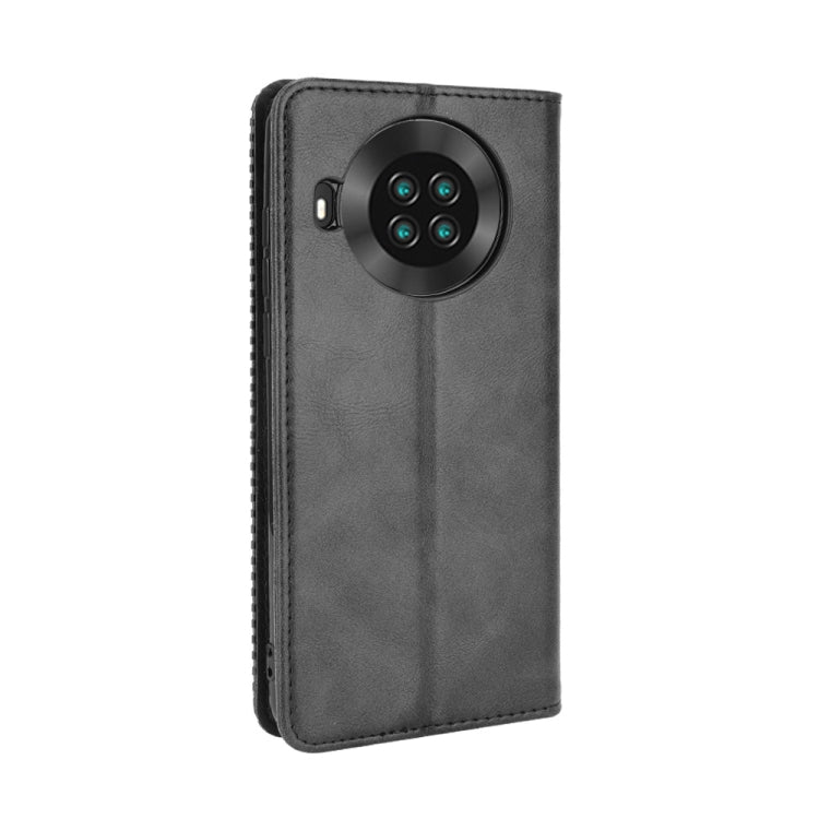For Cubot Note 20 / Note 20 Pro Magnetic Buckle Retro Texture Horizontal Flip Leather Case with Holder & Card Slots & Photo Frame(Black) - More Brand by buy2fix | Online Shopping UK | buy2fix