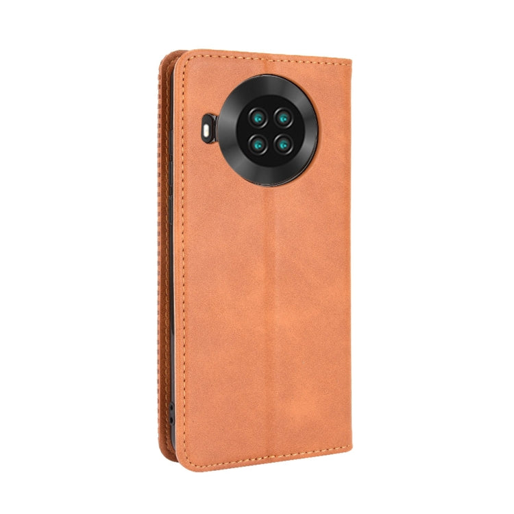 For Cubot Note 20 / Note 20 Pro Magnetic Buckle Retro Texture Horizontal Flip Leather Case with Holder & Card Slots & Photo Frame(Brown) - More Brand by buy2fix | Online Shopping UK | buy2fix