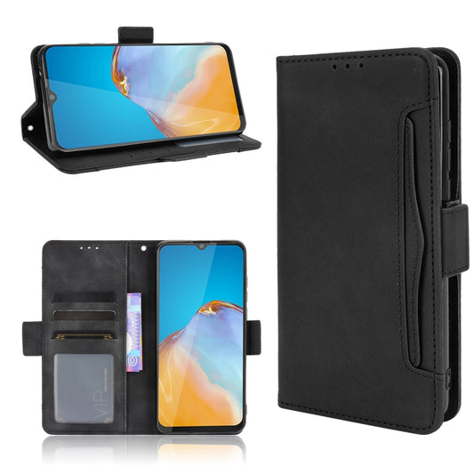 For Cubot Note 20 / Note 20 Pro Skin Feel Calf Texture Horizontal Flip Leather Case with Holder & Card Slots & Photo Frame(Black) - More Brand by buy2fix | Online Shopping UK | buy2fix