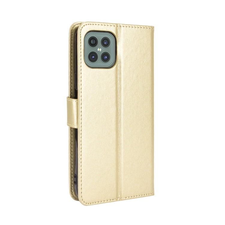 For Cubot C30 Retro Crazy Horse Texture Horizontal Flip Leather Case with Holder & Card Slots & Lanyard(Gold) - More Brand by buy2fix | Online Shopping UK | buy2fix