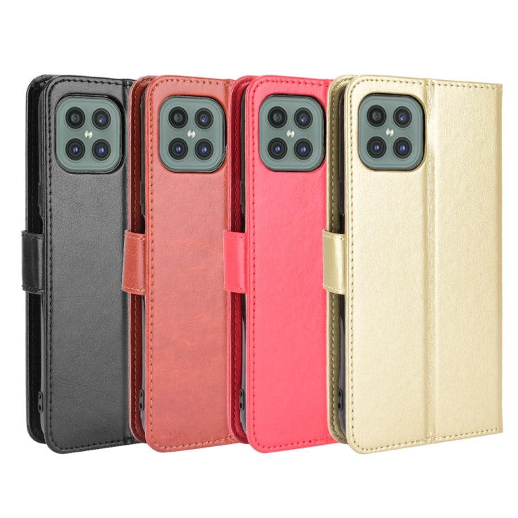 For Cubot C30 Retro Crazy Horse Texture Horizontal Flip Leather Case with Holder & Card Slots & Lanyard(Gold) - More Brand by buy2fix | Online Shopping UK | buy2fix
