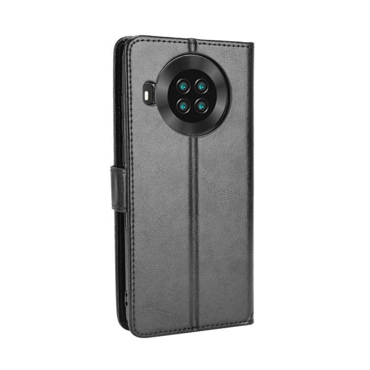 For Cubot Note 20 / Note 20 Pro Retro Crazy Horse Texture Horizontal Flip Leather Case with Holder & Card Slots & Lanyard(Black) - More Brand by buy2fix | Online Shopping UK | buy2fix