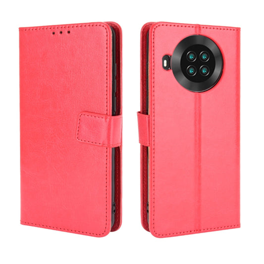 For Cubot Note 20 / Note 20 Pro Retro Crazy Horse Texture Horizontal Flip Leather Case with Holder & Card Slots & Lanyard(Red) - More Brand by buy2fix | Online Shopping UK | buy2fix