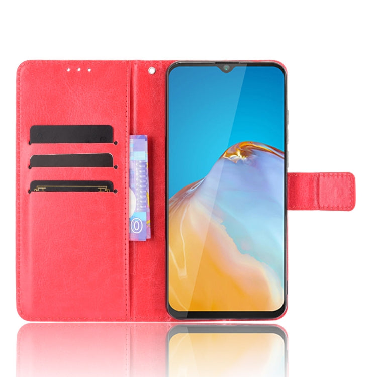 For Cubot Note 20 / Note 20 Pro Retro Crazy Horse Texture Horizontal Flip Leather Case with Holder & Card Slots & Lanyard(Red) - More Brand by buy2fix | Online Shopping UK | buy2fix