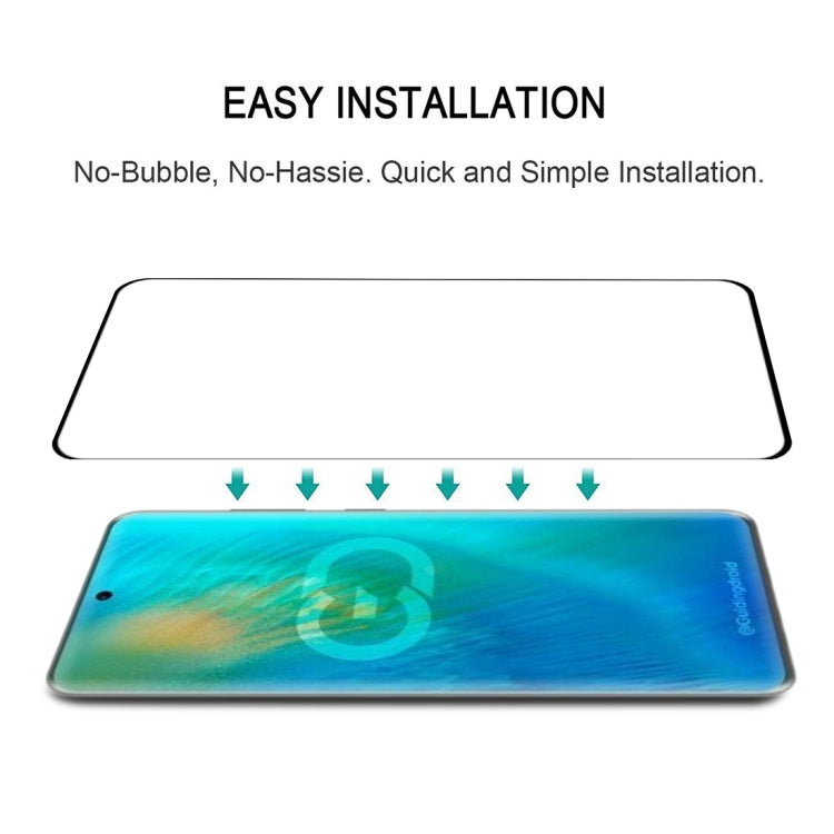 For Huawei P50 Pro+ 25 PCS 3D Curved Edge Full Screen Tempered Glass Film(Black) - Huawei Tempered Glass by buy2fix | Online Shopping UK | buy2fix
