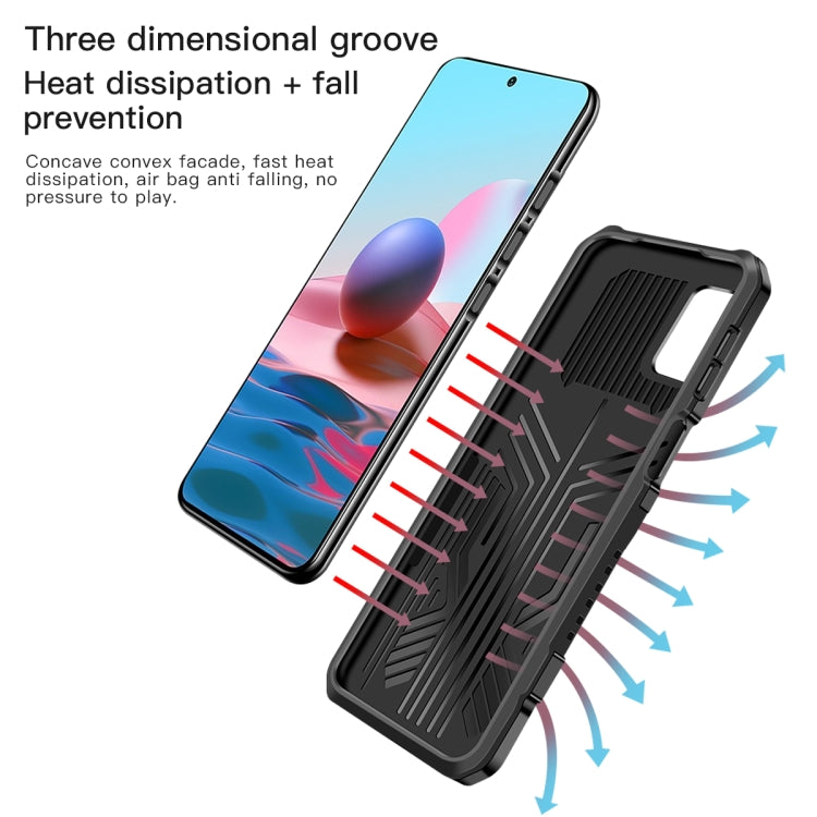 For OPPO Realme C21 / C20 Armor Warrior Shockproof PC + TPU Protective Case(Army Green) - Realme Cases by buy2fix | Online Shopping UK | buy2fix
