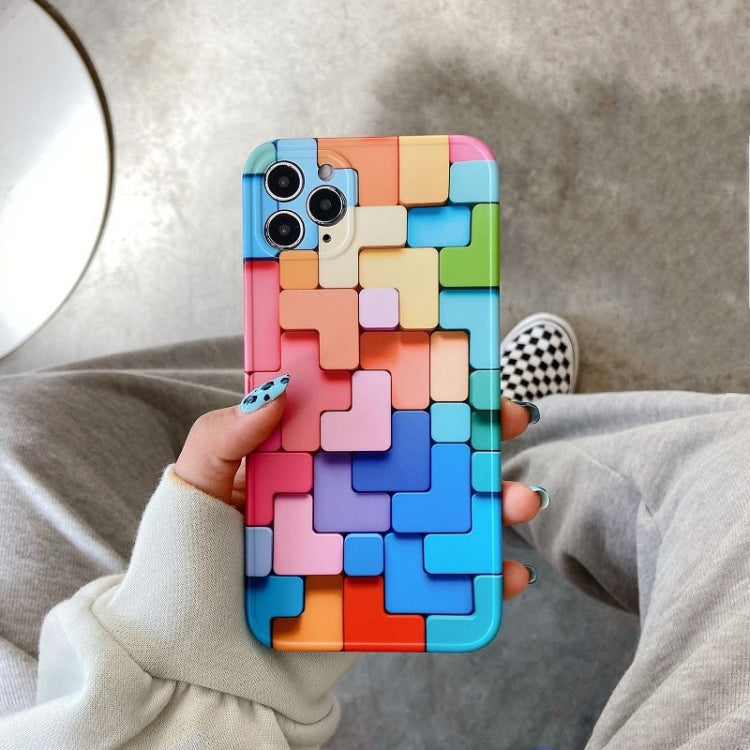 For iPhone 11 Pro Max Painted Pattern TPU Protective Case(Multicolor) - iPhone 11 Pro Max Cases by buy2fix | Online Shopping UK | buy2fix