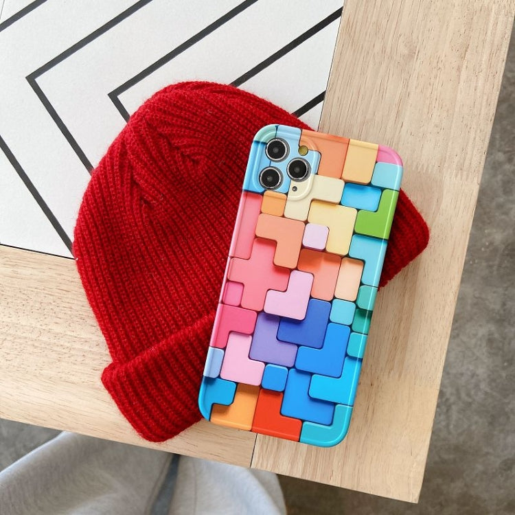 For iPhone 11 Pro Max Painted Pattern TPU Protective Case(Multicolor) - iPhone 11 Pro Max Cases by buy2fix | Online Shopping UK | buy2fix