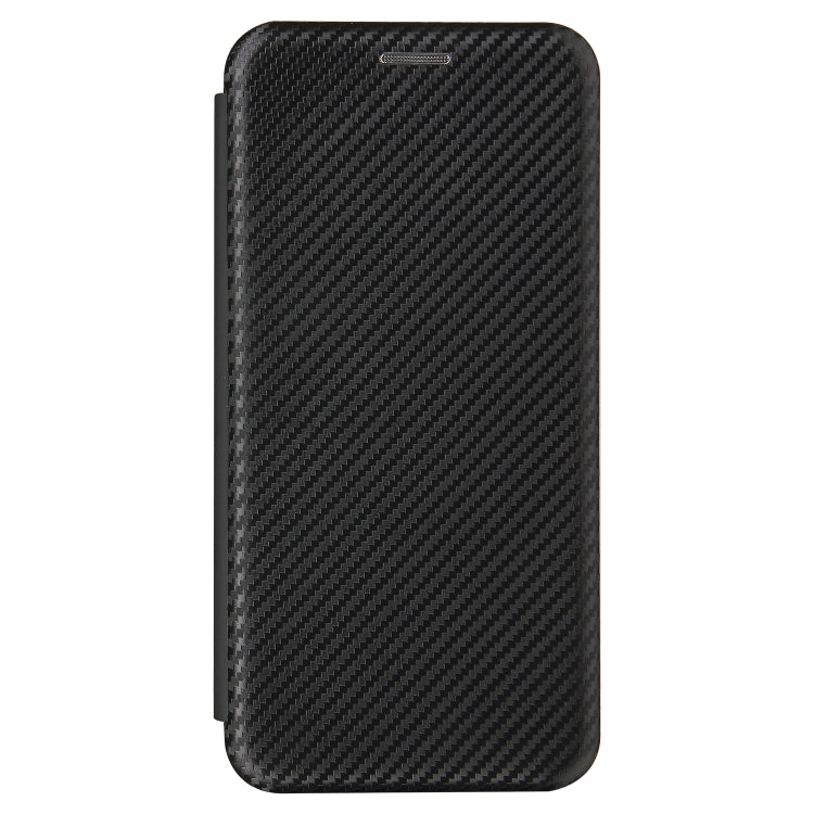 For Samsung Galaxy Xcover 5 Carbon Fiber Texture Horizontal Flip TPU + PC + PU Leather Case with Card Slot(Black) - Galaxy Phone Cases by buy2fix | Online Shopping UK | buy2fix