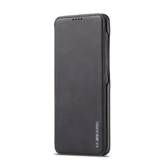 For Samsung Galaxy S20 FE LC.IMEEKE Hon Ancient Series Horizontal Flip Leather Case with Holder & Card Slot(Black) by LC.IMEEKE