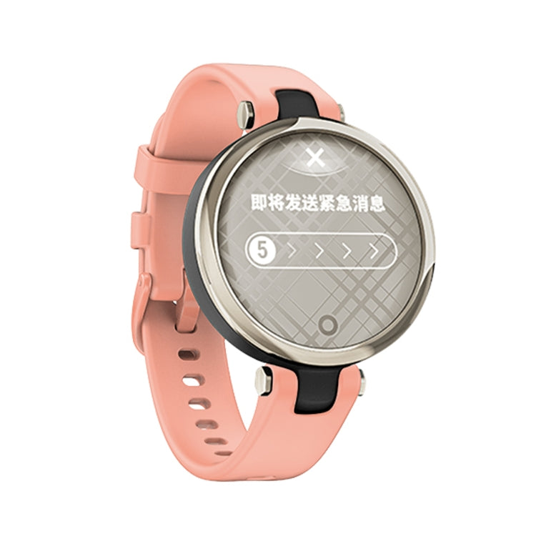 For Garmin Lily Silicone Watch Band(Pink) - Watch Bands by buy2fix | Online Shopping UK | buy2fix