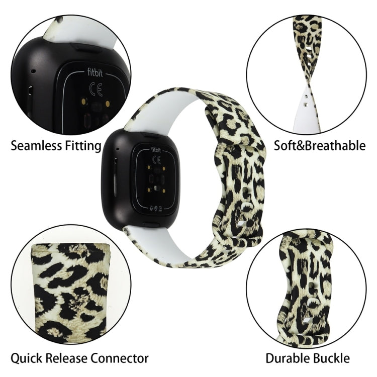 For Fitbit Versa 3 Printing Watch Band, Size:L(C) - Watch Bands by buy2fix | Online Shopping UK | buy2fix