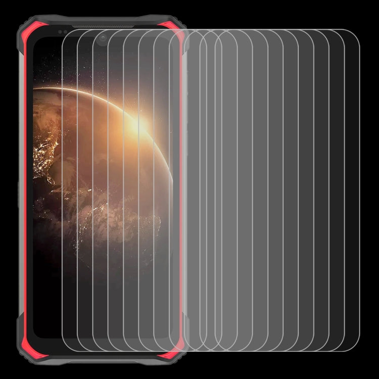 For Doogee S86 Pro / S86 10 PCS 0.26mm 9H 2.5D Tempered Glass Film by buy2fix