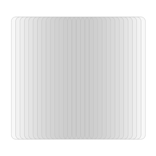 For Xiaomi Redmi Note 9T 50 PCS 0.26mm 9H 2.5D Tempered Glass Film by buy2fix