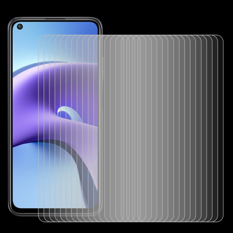 For Xiaomi Redmi Note 9T 50 PCS 0.26mm 9H 2.5D Tempered Glass Film by buy2fix