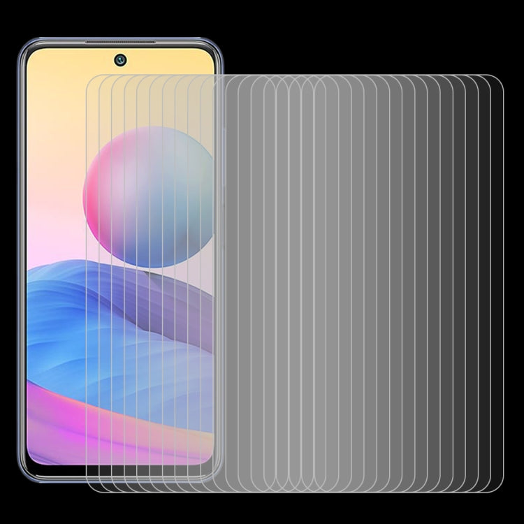 For Xiaomi Redmi Note 10 5G / Poco M3 Pro 5G 50 PCS 0.26mm 9H 2.5D Tempered Glass Film by buy2fix