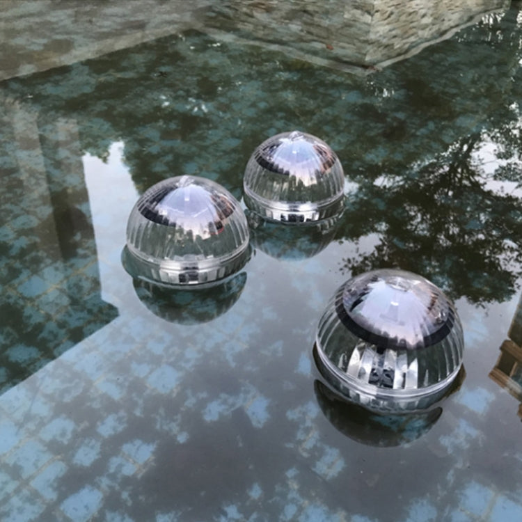 Solar Power Outdoor Pool Floating Ball Waterproof Light Garden Decoration Lamp(Warm Light) - Underwater Lights by buy2fix | Online Shopping UK | buy2fix