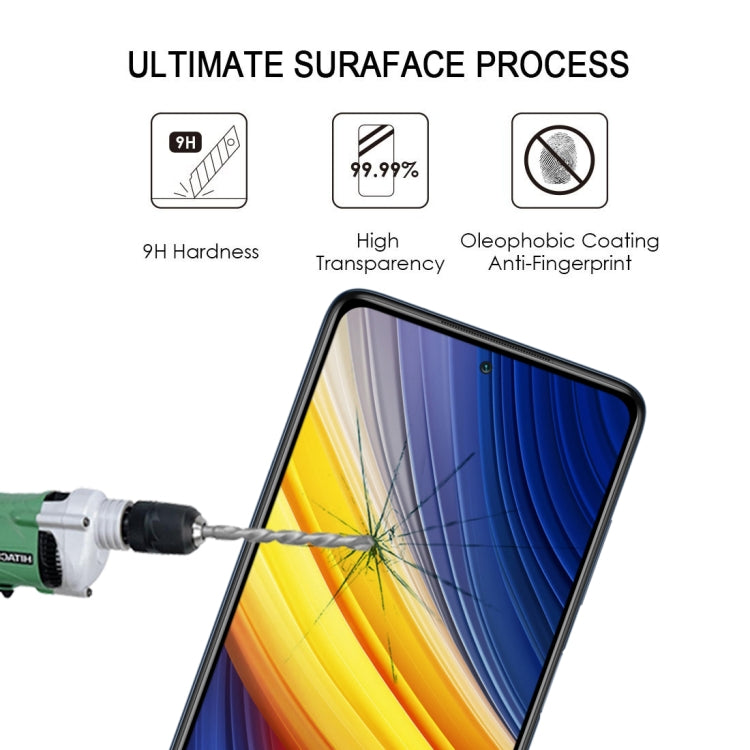 For Xiaomi Poco X3 Pro Full Glue Full Screen Tempered Glass Film - by buy2fix | Online Shopping UK | buy2fix