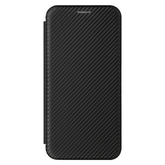 For Xiaomi Redmi Note 10S Carbon Fiber Texture Horizontal Flip TPU + PC + PU Leather Case with Card Slot(Black) by buy2fix