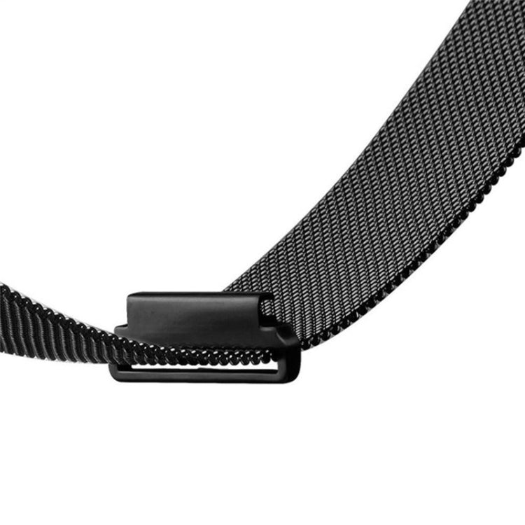 20mm Milanese Stainless Steel Replacement Watchband for Amazfit GTS / Amazfit GTS 2(Black) - Watch Bands by buy2fix | Online Shopping UK | buy2fix
