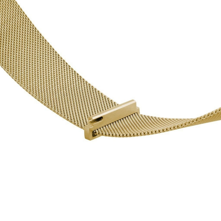 20mm Milanese Stainless Steel Replacement Watchband for Amazfit GTS / Amazfit GTS 2(Gold) - Watch Bands by buy2fix | Online Shopping UK | buy2fix