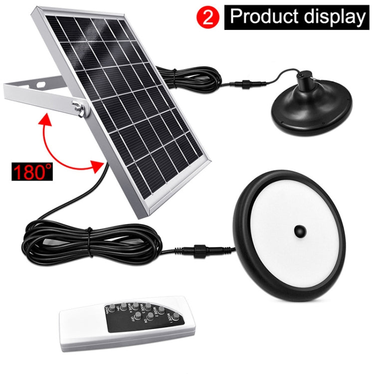 Smart Induction 56LEDs Solar Light Indoor and Outdoor Garden Garage LED Lamp, Light Color:Warm Light(Black) - Solar Lights by buy2fix | Online Shopping UK | buy2fix