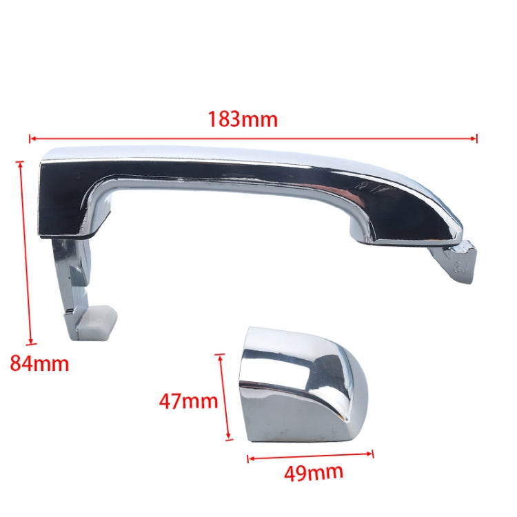 A5197-02 Car Electroplating Outside Door Handle 82662-3J010 for Hyundai Veracruz 2007-2012 - Door Handles by buy2fix | Online Shopping UK | buy2fix