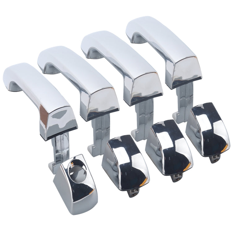 4 PCS A5199 Car Electroplating Outside Door Handle 82651/82662-3J010 for Hyundai Veracruz 2007-2012 - Door Handles by buy2fix | Online Shopping UK | buy2fix