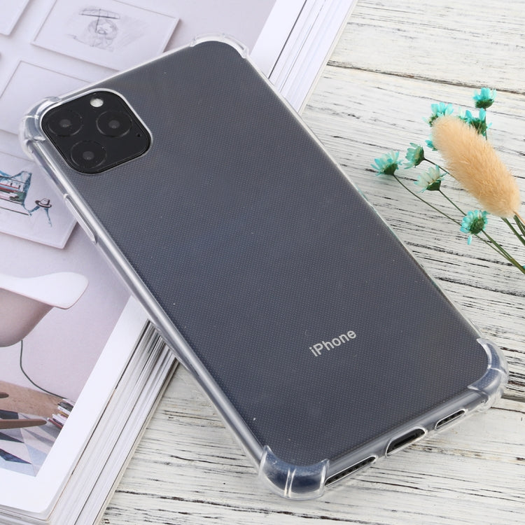 For iPhone 11 Pro Four-Corner Anti-Drop Ultra-Thin TPU Case(Transparent) - iPhone 11 Pro Cases by buy2fix | Online Shopping UK | buy2fix