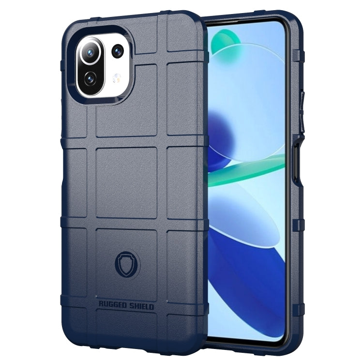For Xiaomi Mi 11 Lite Full Coverage Shockproof TPU Case(Blue) - Xiaomi Cases by buy2fix | Online Shopping UK | buy2fix