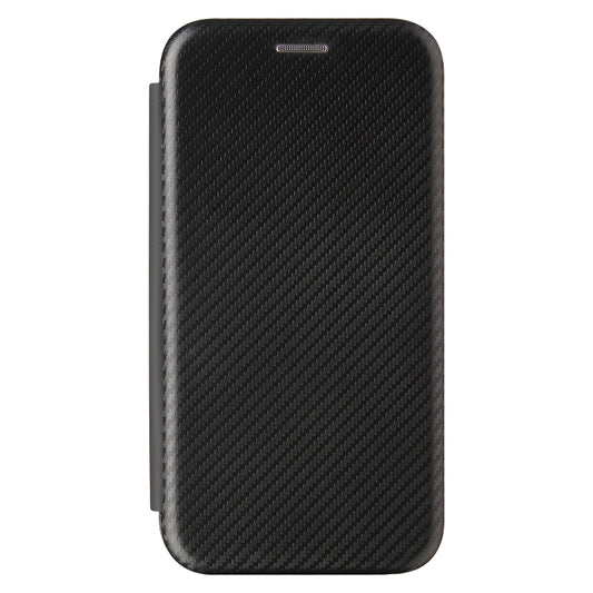For Oukitel C22 Carbon Fiber Texture Horizontal Flip TPU + PC + PU Leather Case with Card Slot(Black) - More Brand by buy2fix | Online Shopping UK | buy2fix