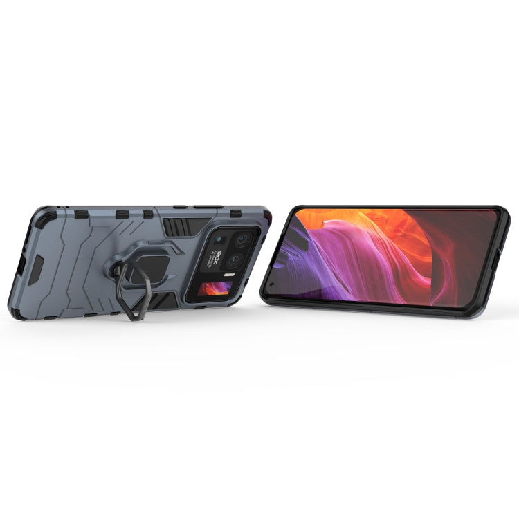 For Xiaomi Mi 11 Ultra PC + TPU Shockproof Protective Case with Magnetic Ring Holder(Navy Blue) - Xiaomi Cases by buy2fix | Online Shopping UK | buy2fix