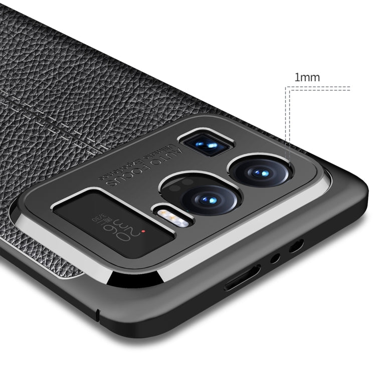 For Xiaomi Mi 11 Ultra Litchi Texture TPU Shockproof Case(Black) - Xiaomi Cases by buy2fix | Online Shopping UK | buy2fix
