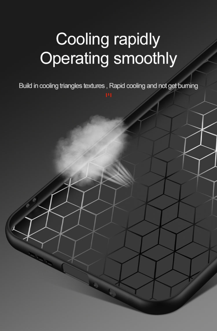 For OPPO RENO 2 XINLI Stitching Cloth Textue Shockproof TPU Protective Case(Black) by XINLI